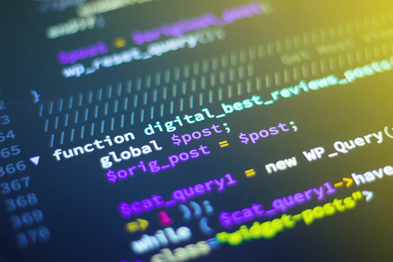 Código-fonte exibido em um editor de texto